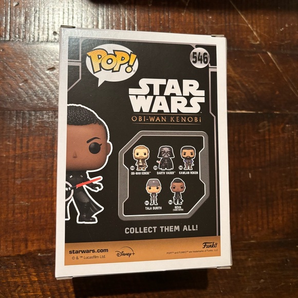 Funko Pop Star Wars Reva Figure - Black and Brown - Picture 4 of 4